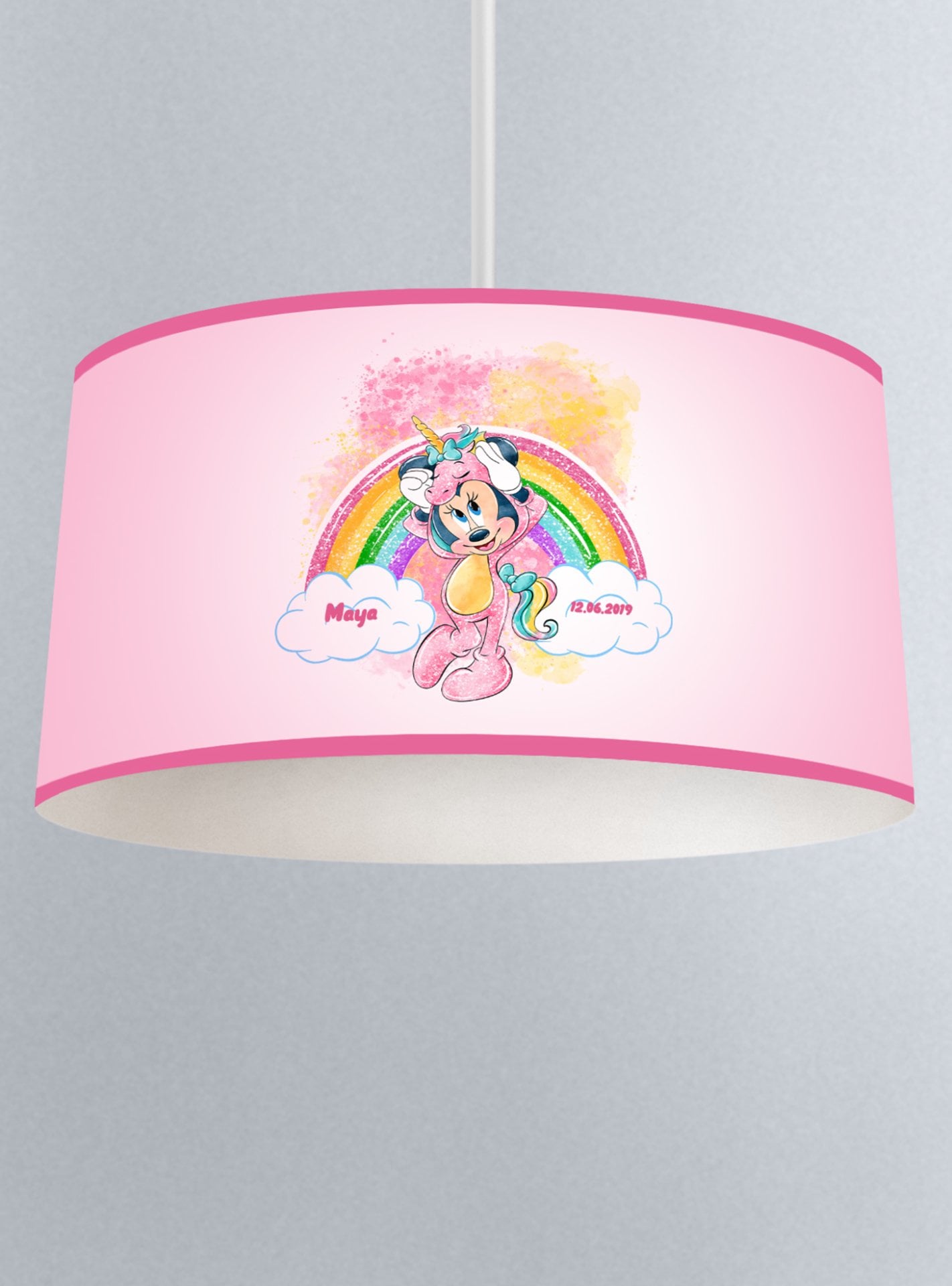 Kişiye Özel İsimli Sarkıt Minnie Mouse