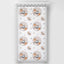 Dijital Baskılı Tek Kişilik Lastikli Çarşaf Tilki Desenli