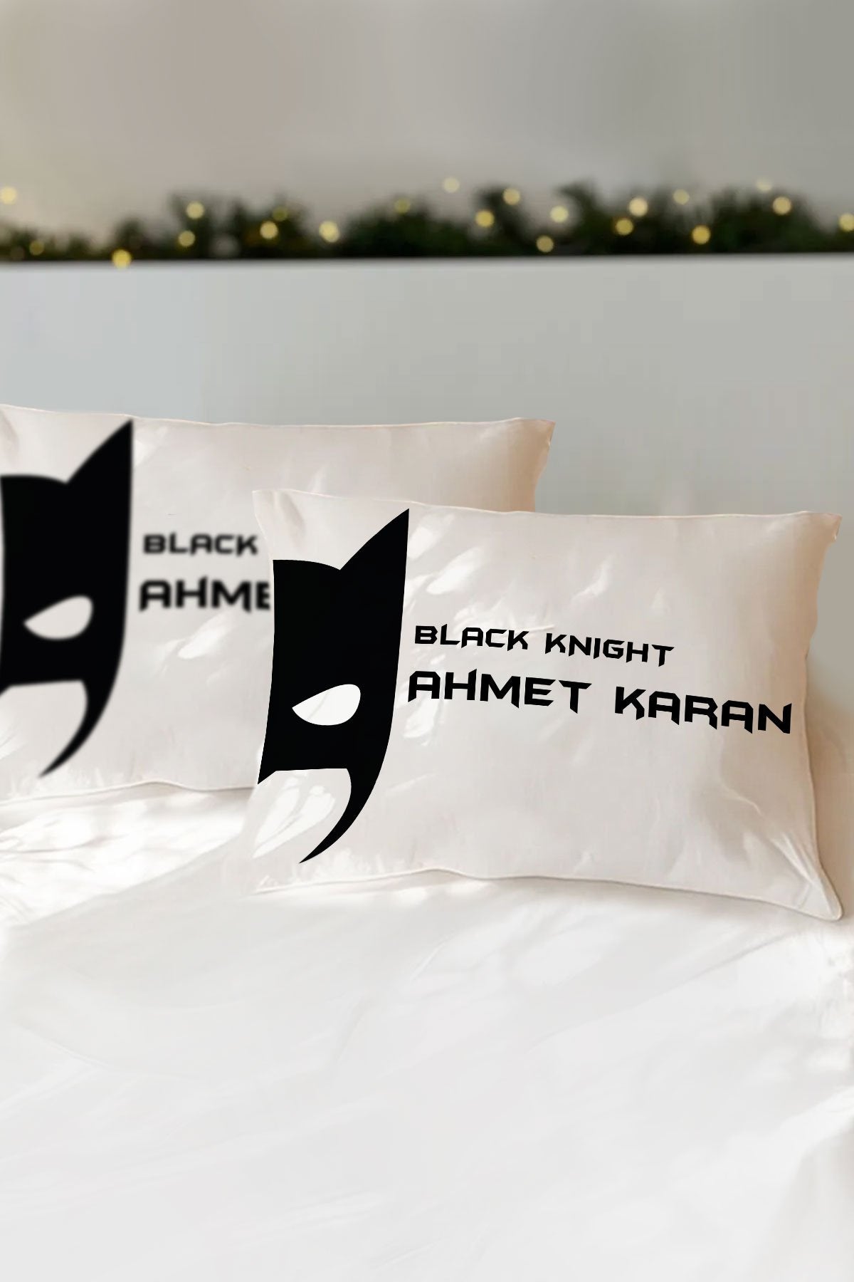 Kişiye Özel Süper Kahraman Yarasa Çocuk Yastık Kılıfı