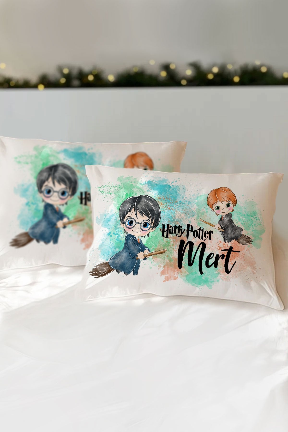 Kişiye Özel Harry Potter Çocuk Yastık Kılıfı