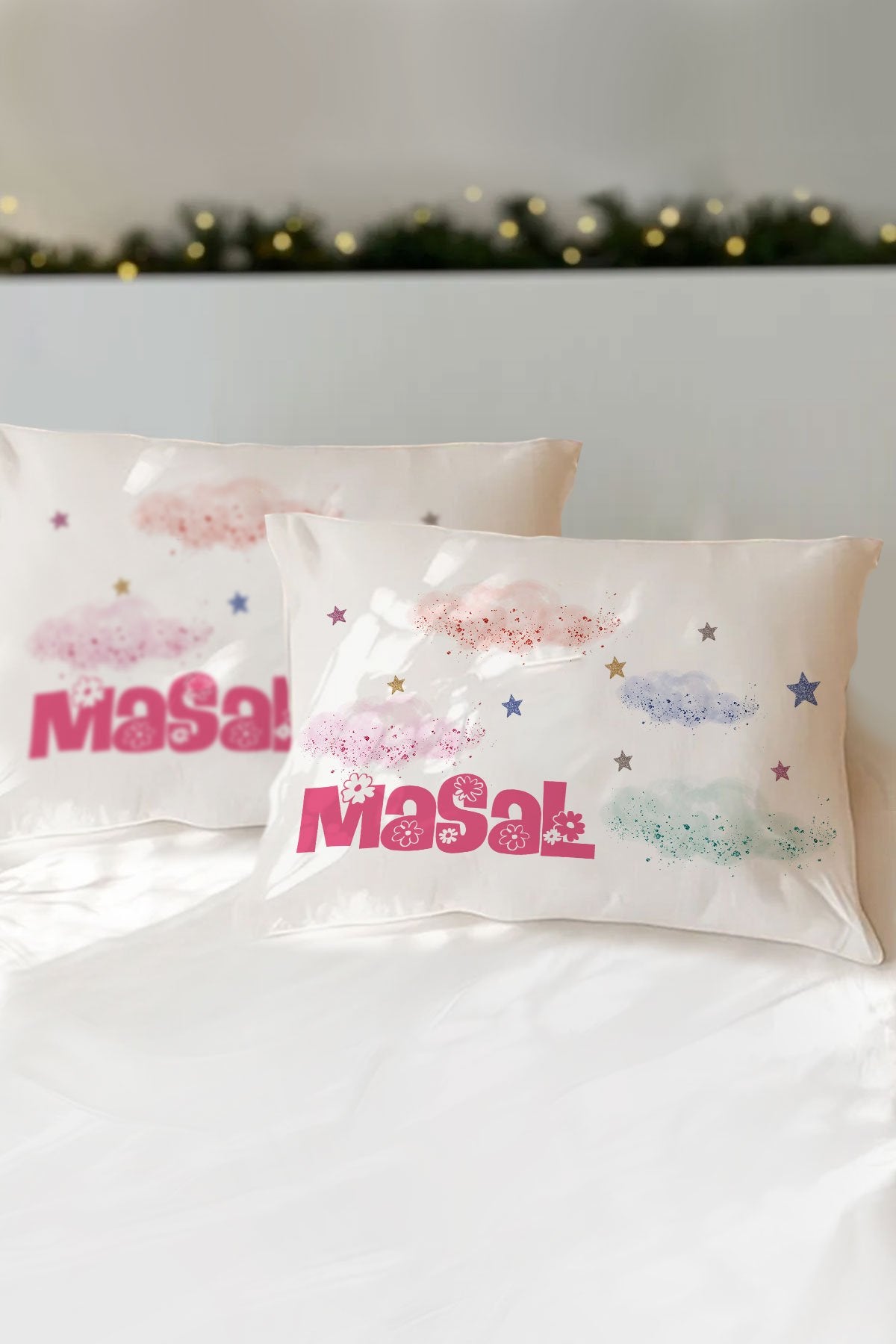 Kişiye Özel Masal Temalı Çocuk Yastık Kılıfı