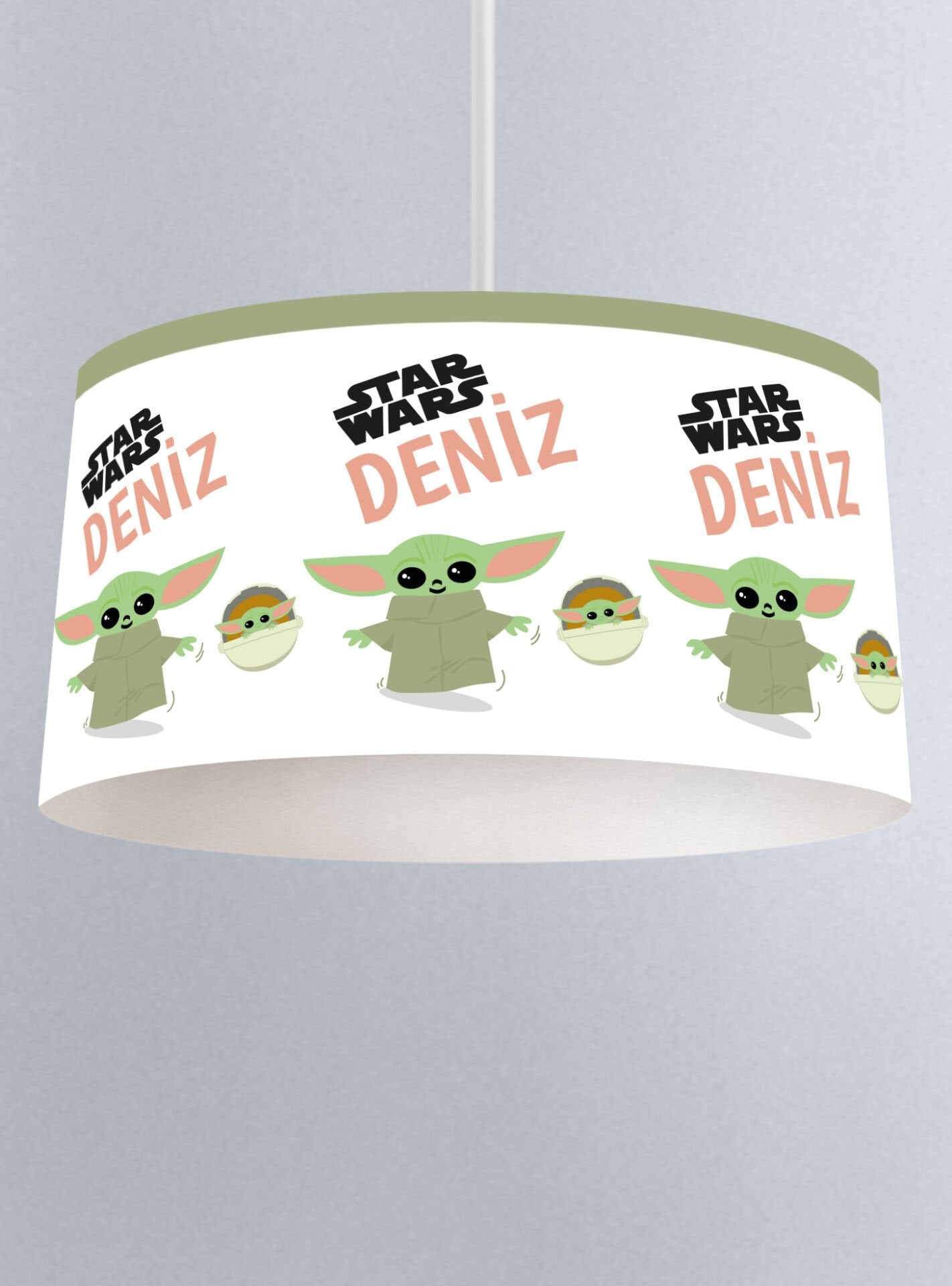 Kişiye Özel İsimli Sarkıt Star Wars Yoda Ürün ana görseli
