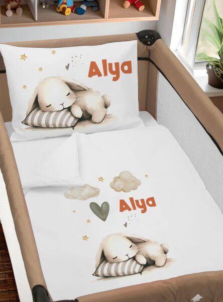 Park Yatak Nevresim Takımı Sevimli Tavşan