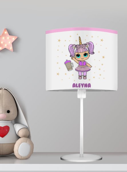 Kişiye Özel Başucu Abajur Lol Bebek