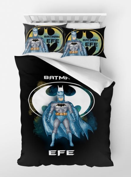 Kişiye Özel Tek Kişilik Micro Saten Nevresim Batman