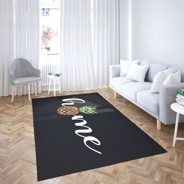 Dijital Baskı Salon Halısı Ananas