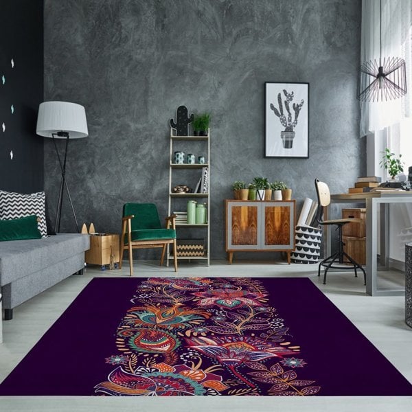 Dijital Baskı Salon Halısı 100x300 cm