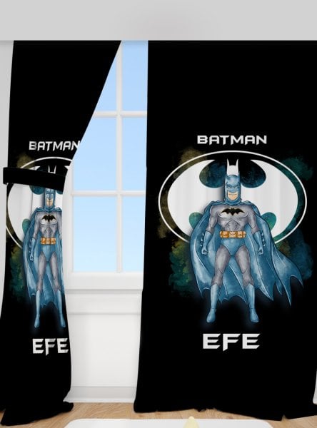 Kişiye Özel Baskılı Fon Perde Batman