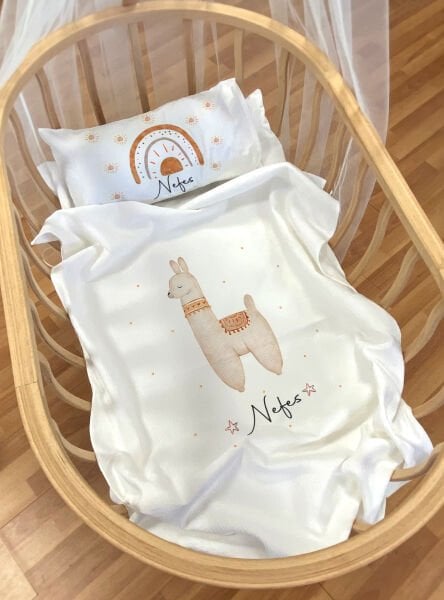 Anne Yanı ve Park Yatak Pike Seti Lama