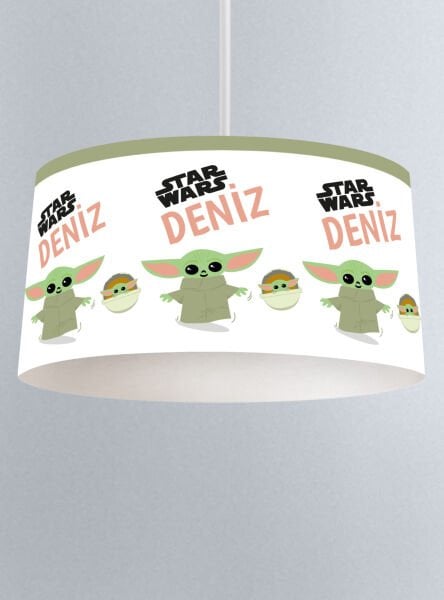 Kişiye Özel İsimli Sarkıt Star Wars Yoda