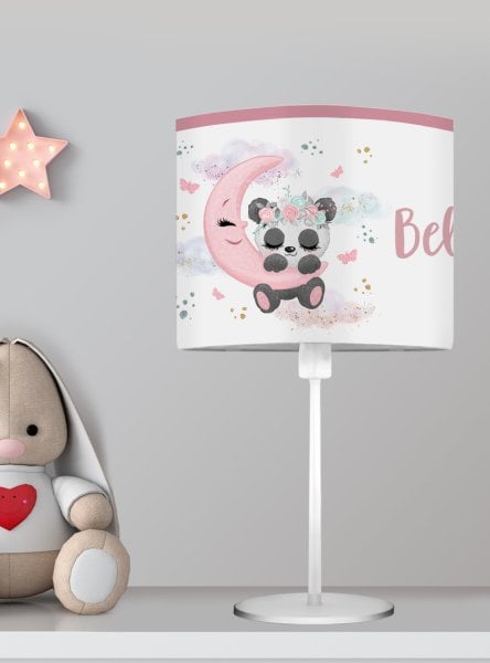 Kişiye Özel Başucu Abajur Sevimli Panda