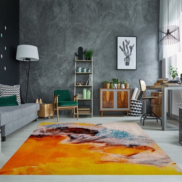 Dijital Baskı Salon Halısı