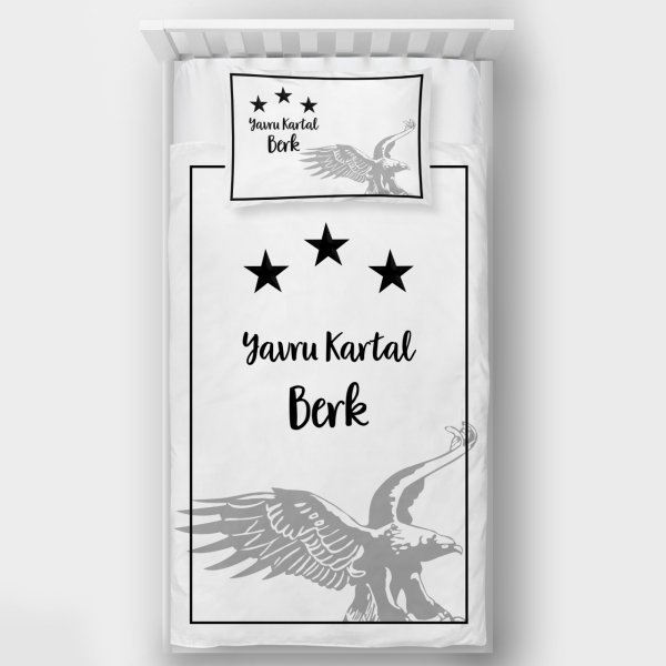 Kişiye Özel Tek Kişilik Yatak Örtüsü Taraftar