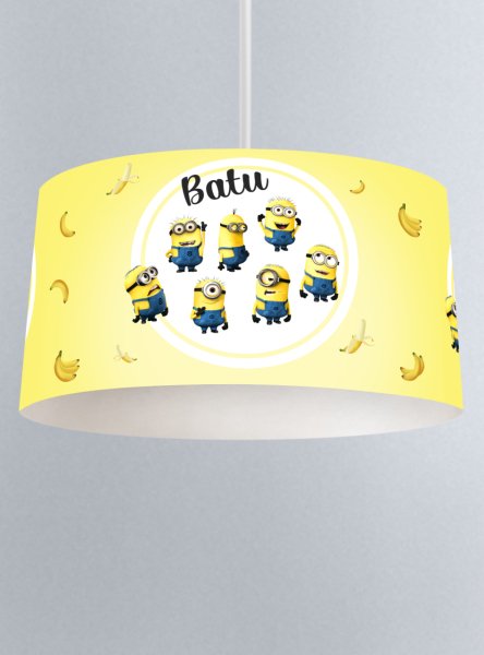 Kişiye Özel İsimli Sarkıt Avize Minions