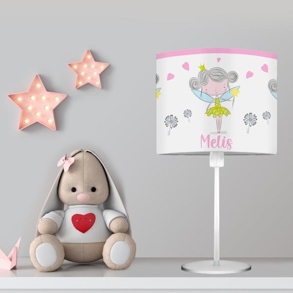Kişiye Özel Başucu Abajur Peri Kızı