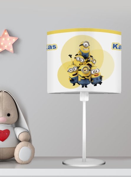 Kişiye Özel Başucu Abajur Minions