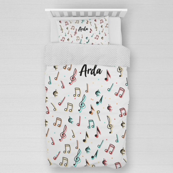 Kişiye Özel %100 Pamuk Tek Kişilik Pike Seti