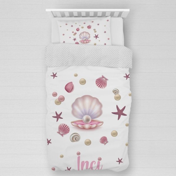 Kişiye Özel %100 Pamuk Tek Kişilik Pike Seti