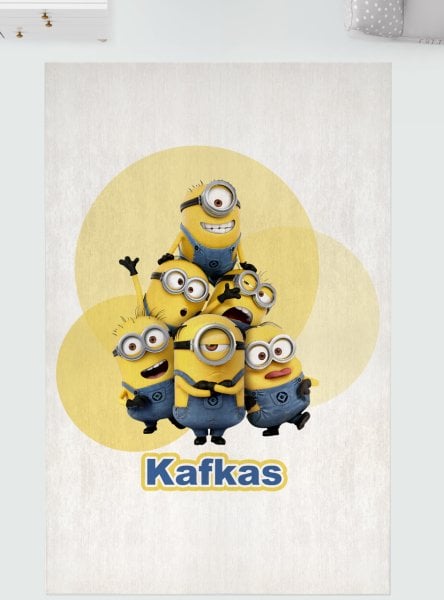 Kişiye Özel Dijital Baskı Halı Minions