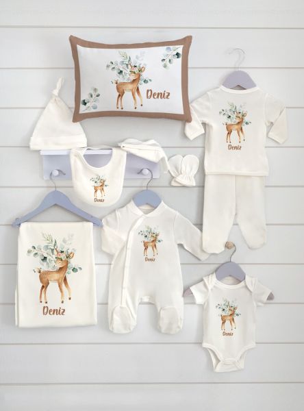 Kişiye Özel 10 lu Organik Hastane Çıkışı Bambi