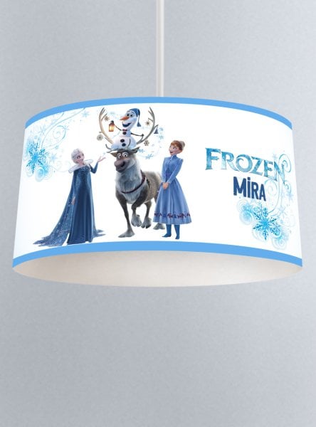 Kişiye Özel İsimli Sarkıt Avize Frozen Elsa