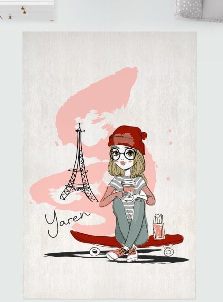 Kişiye Özel Dijital Baskı Halı Paris