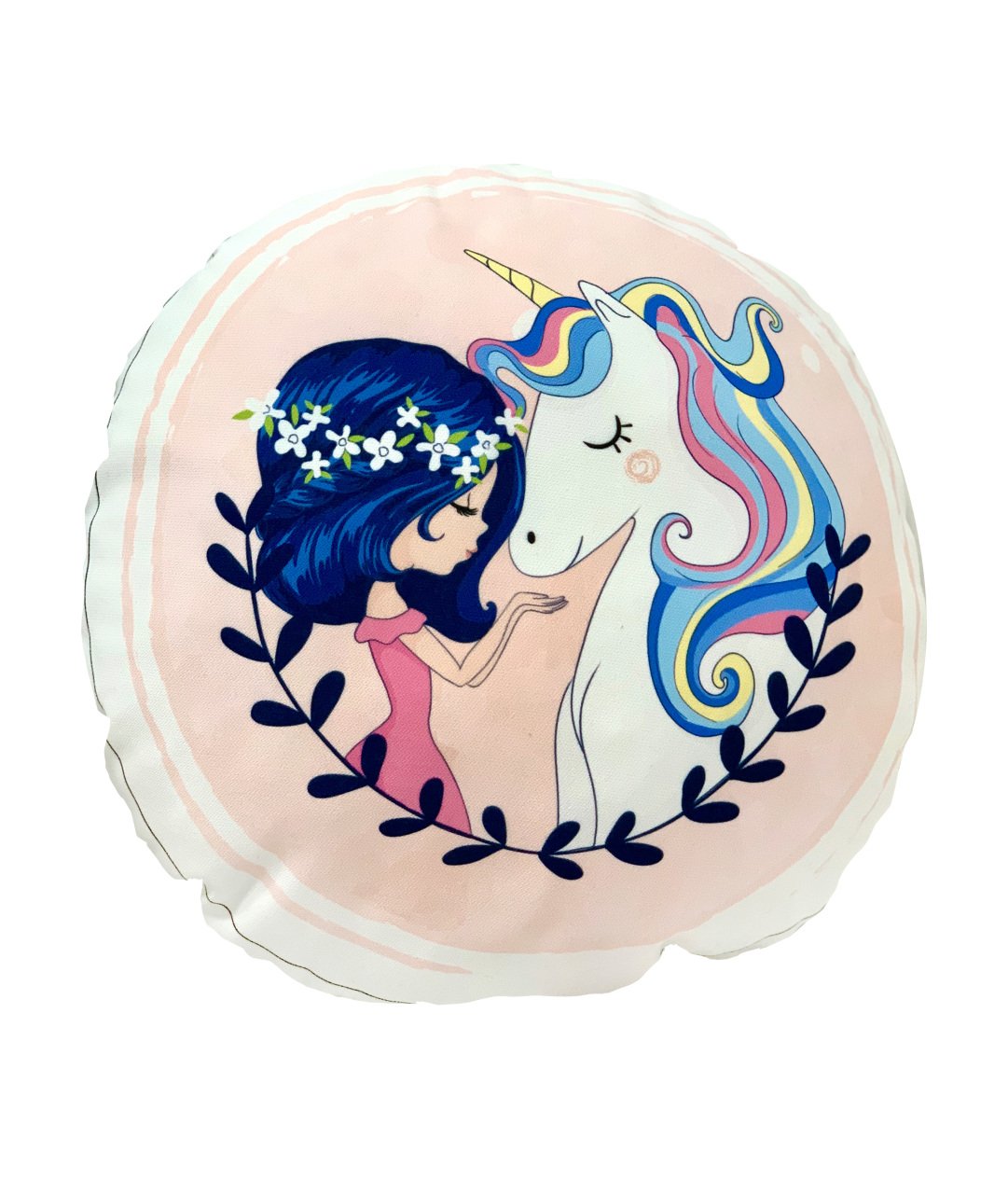 Uyku Arkadaşı Kırlent Unicornlu Kız