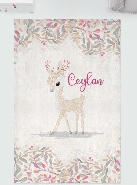 Kişiye Özel Dijital Baskı Halı Bambi