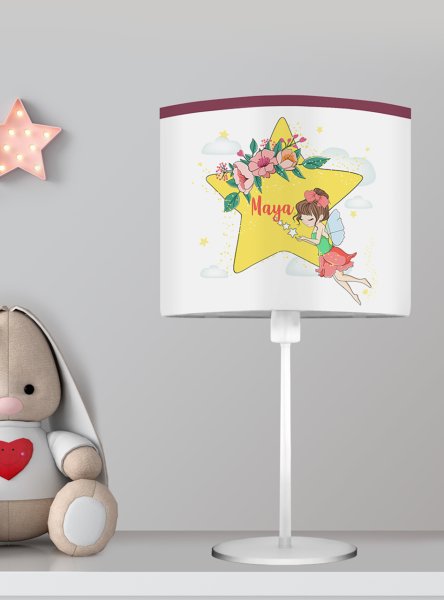 Kişiye Özel Başucu Abajur Peri