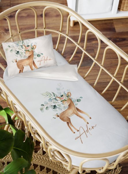 Anne Yanı Beşik Nevresim Takımı Bambi