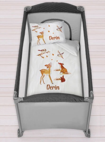 Park Yatak Nevresim Takımı Bambi ve Tilki