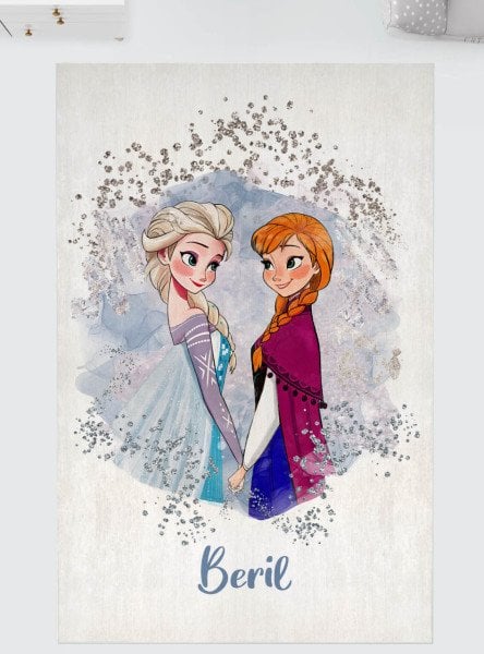 Kişiye Özel Dijital Baskı Halı Elsa Anna
