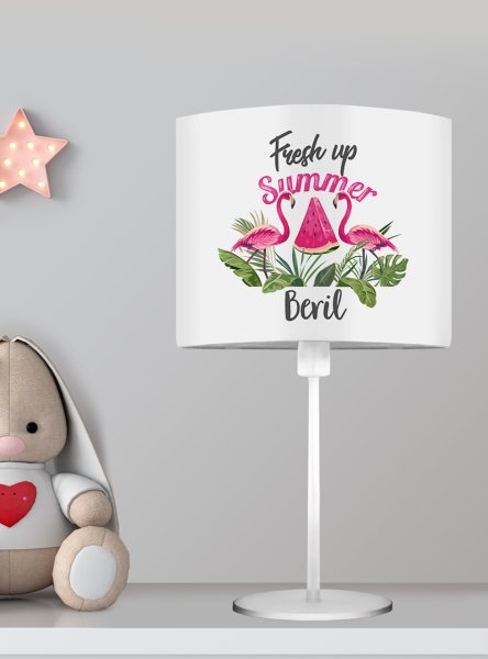 Kişiye Özel Başucu Abajur Pelikan