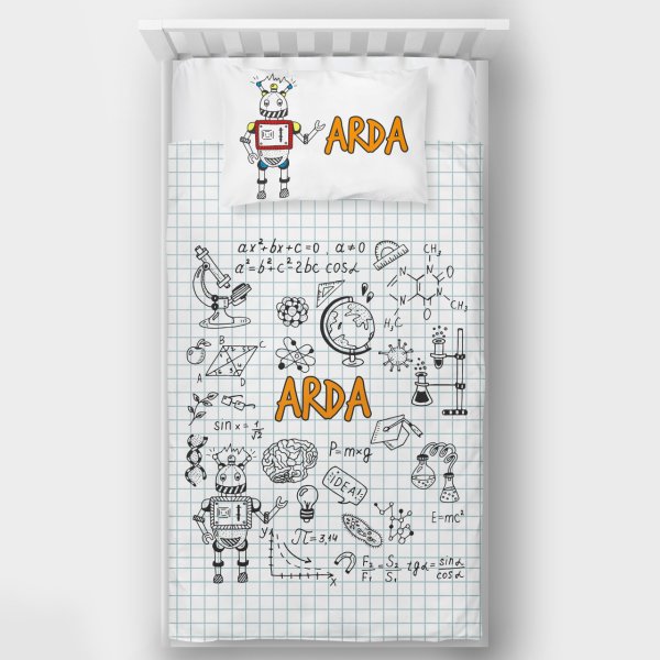 Kişiye Özel Tek Kişilik Yatak Örtüsü