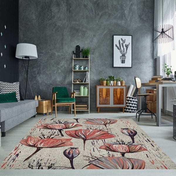 Dijital Baskı Salon Halısı