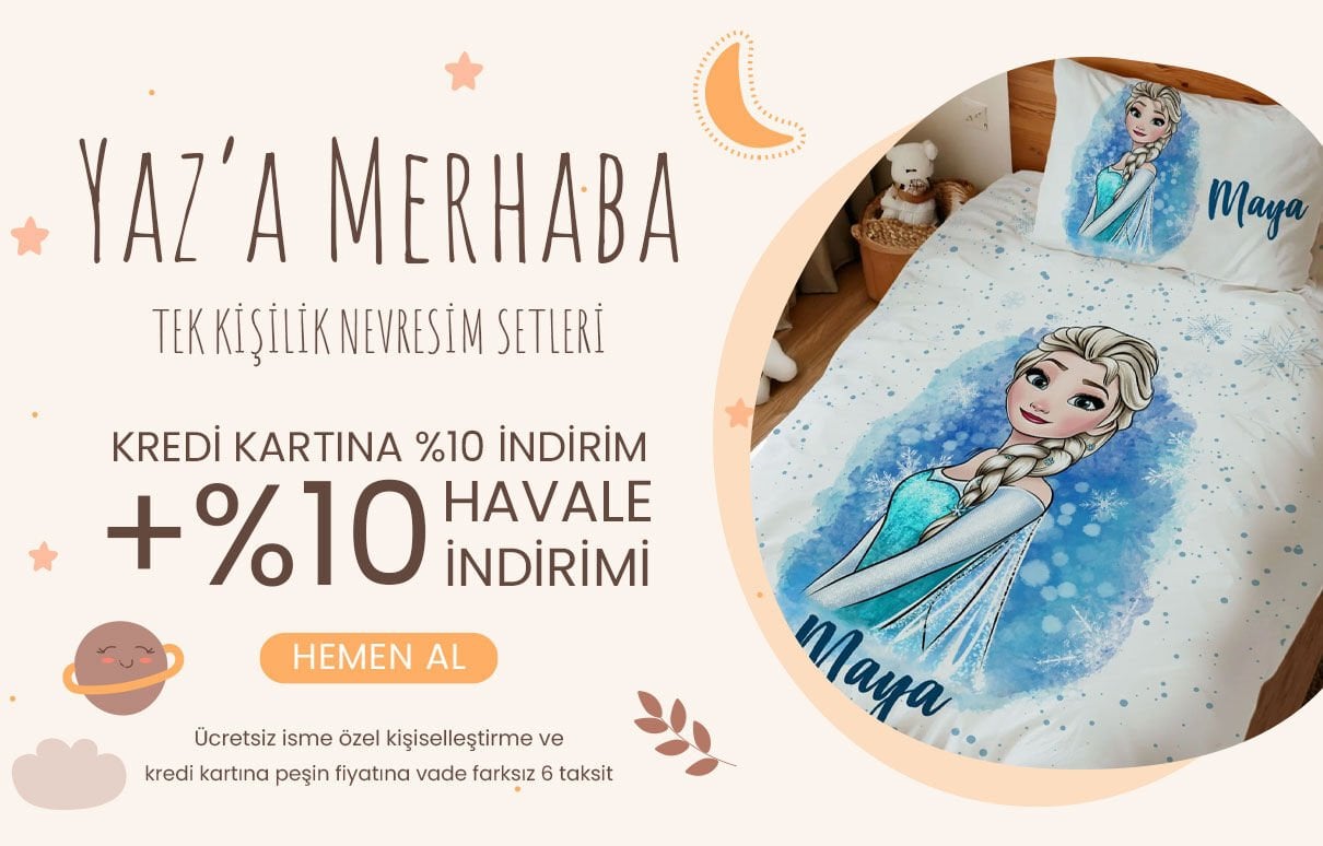 TEK KİŞİLİK NEVRESİM TAKIMI