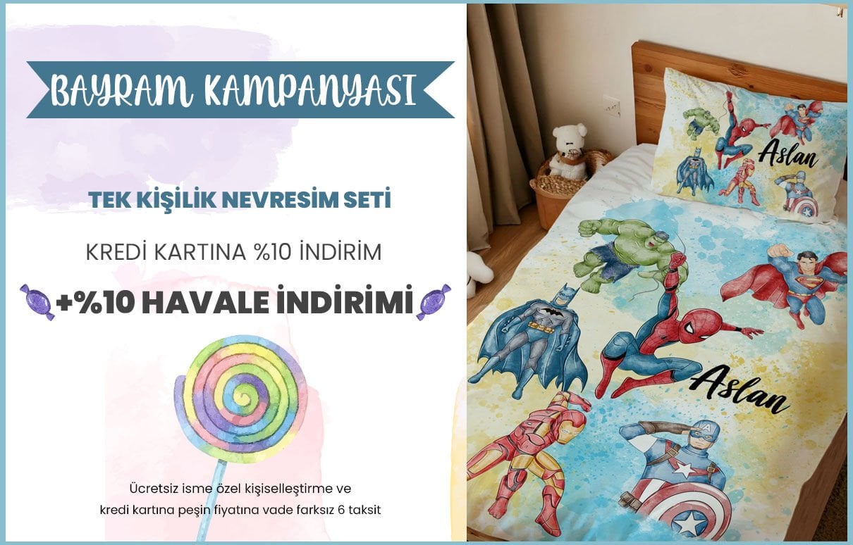 TEK KİŞİLİK NEVRESİM TAKIMI