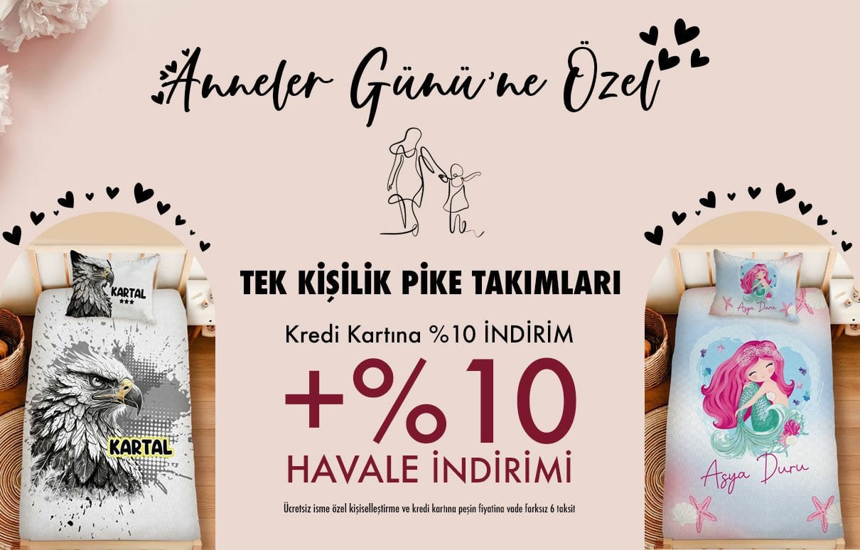 TEK KİŞİLİK PİKE SETİ