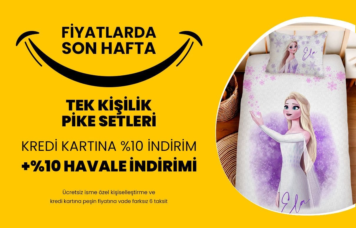 TEK KİŞİLİK PİKE SETİ