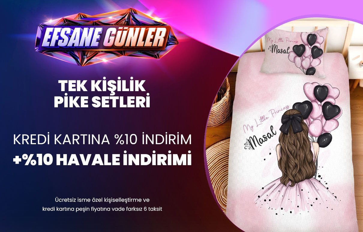 TEK KİŞİLİK PİKE SETİ