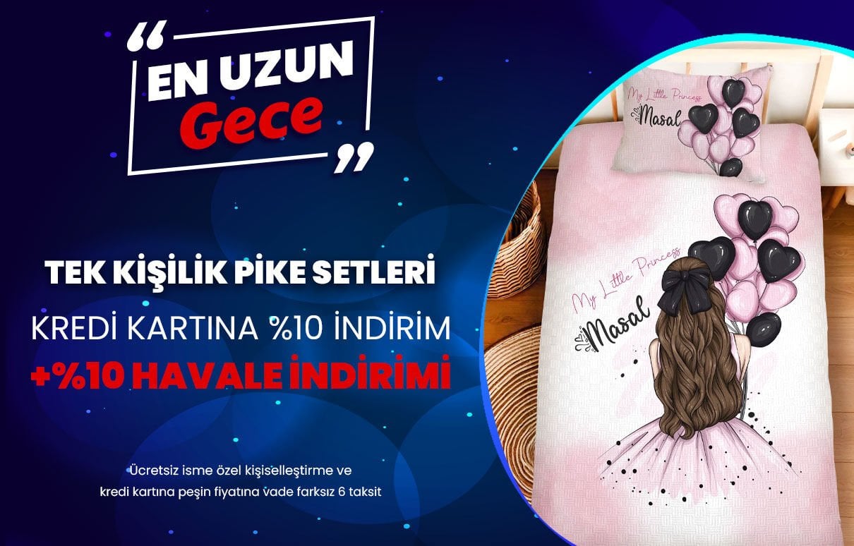 TEK KİŞİLİK PİKE SETİ
