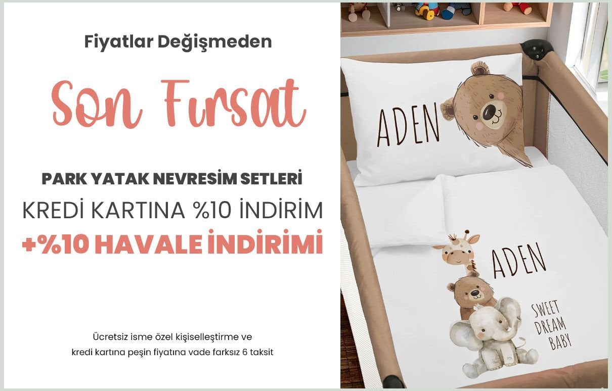 PARK YATAK NEVRESİM SETİ